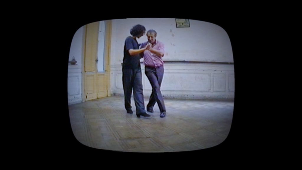 Con el Tango eine Urquiza Dokumentarfilm Scene mit Chiche Núñez und El Turco José Brahemcha in Buenos Aires